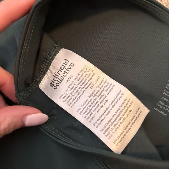 Girlfriend collective leggings Green Small - Picture 3 of 4